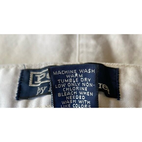 Vintage Polo Ralph Lauren Shorts Mens Khaki Pleated Authentic Dry Goods 40 - Picture 5 of 5
